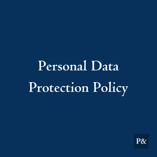Personal Data Protection Policy For Real Estate
